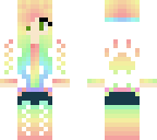 rainbow girl