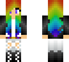 rainbow girl