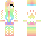 rainbow girl