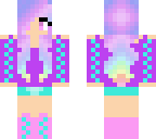 rainbow pastel girl