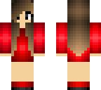 red dress