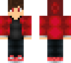 red hoodie