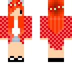 red spring girl