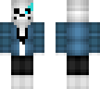 sans with blue eye