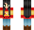 spanish flag girl