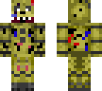 spring trap with purple man