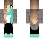 teal girl