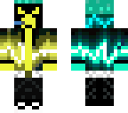 yellow blue creeper 