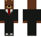 bear in a suit