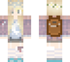 beautiful blonde - moon sweater
