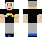blank man wearing my skin