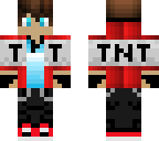 blue and red tnt boii