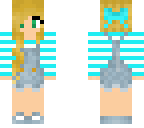 blue cute girl