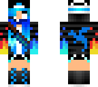 blue fire and ice demon assassin