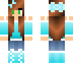 blue girl
