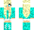 blue girl