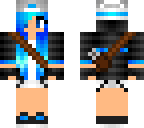blue girl