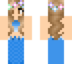 blue mermaid