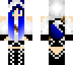 blue wolf warrior girl
