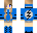 blue zoom girl