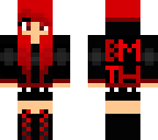 bmth girl wih red hair