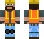 cunstruction worker with gloves