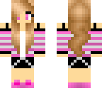 cute pink girl skin