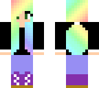 cute rainbow girl