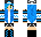 cuti blue girl