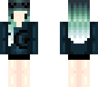 cyan girl
