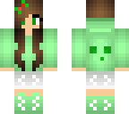 dark-haired slime girl