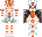 fire dragon - white