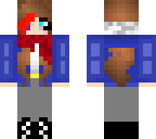 girl with sans sweater