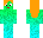 green-blue girl