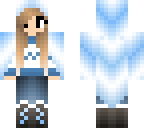ice girl with brown hair