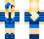 its blue