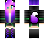 neon fox girl edit