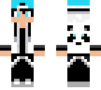 panda boy with hat