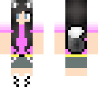pastel wolf girl