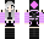 pink and black
