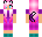 pink and purple kitty girl with alexs arms