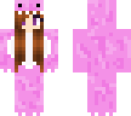 pink dinosaur girl