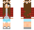 plaid shirt girl cystal wolf xx