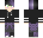 purple and black
