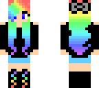rainbow girl