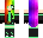 rainbow girl