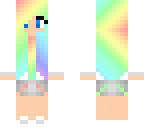 rainbow girl