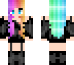 rainbow girl