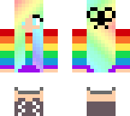 rainbow girl