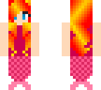 sunset mermaid